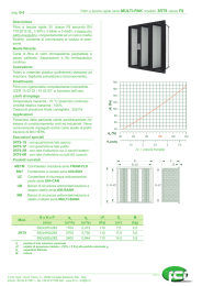 pag. B-8 Filtro a tasche rigide serie MULTI-PAK modello 3RT9