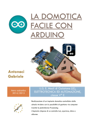 La domotica facile con Arduino