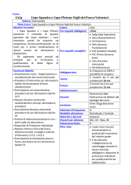 Capo Squadra e Capo Plotone - Federazione Corpi Vigili del Fuoco
