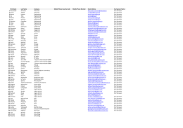 Briefing 21 Sept 2012 -List of Participants - Emits