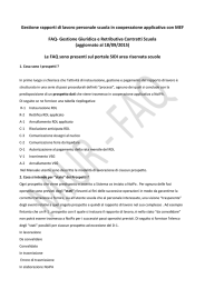 Gestione rapporti di lavoro personale scuola in
