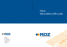 b!klimax sistema radiante a soffitto e parete