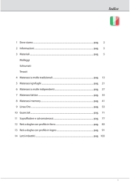 Indice - Fama Materassi SRL