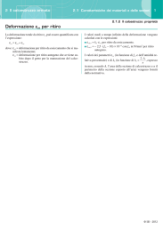 Deformazione ε cs per ritiro