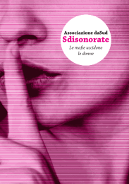 Sdisonorate / Le mafie uccidono le donne