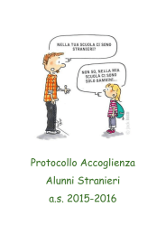 Protocollo Accoglienza Alunni Stranieri as 2015-2016