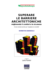 superare le barriere architettoniche