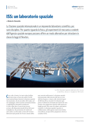 ISS: un laboratorio spaziale
