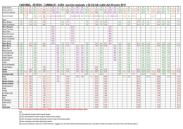 CADORNA - SEVESO - CAMNAGO - ASSO (servizio regionale e S2