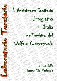 L`Assistenza Sanitaria Integrativa in Italia nell`ambito del