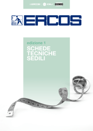 schede tecniche sedili