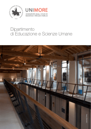 Dipartimento di Educazione e Scienze Umane