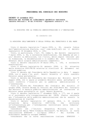 D.M. 10 novembre 2011, Sistema di riferimento geodetico nazionale