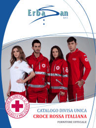 Catalogo Divisa Unica Croce Rossa Italiana