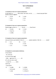 TEST I - Edilingua