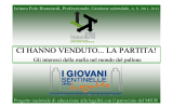 mi vendo... la partita - Istituto Istruzione Superiore Polo "L. Bianciardi"