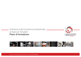 Ordinanza sulla formazione professionale di base per fotografo