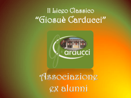 Diapositiva 1 - Liceo Carducci Nola