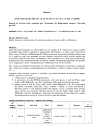 Allegato 3 Beni Culturali - Ministero dei beni e delle attività culturali