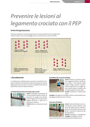 Prevenire le lesioni al legamento crociato con il PEP