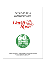 CATALOGO 2016 CATALOGUE 2016