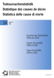 Statistica delle cause di morte