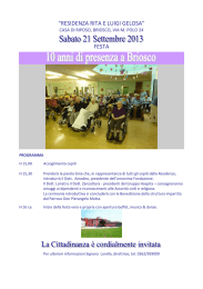 “residenza rita e luigi gelosa” festa
