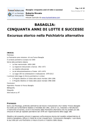 Basaglia: cinquanta anni di lotte e successi
