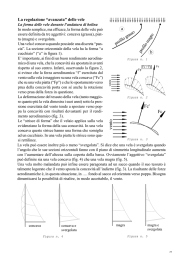 La regolazione “avanzata” delle vele