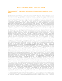 A SCUOLA DA UN MAGO….DELLA SCIENZA