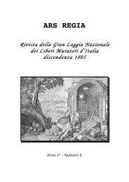 ars regia - Gran Loggia Nazionale dei Liberi Muratori d`Italia