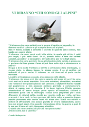 Vi diranno chi sono gli Alpini - Home Page