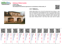 Deliziosa Villetta Isoletta