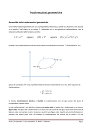 Trasformazioni geometriche
