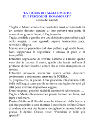 “LA STORIA DI TAGLIA E MENTO, DUE PESCIOLINI INNAMORATI