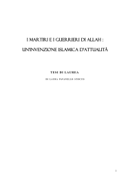 I martiri e i guerrieri di Allah. Un`invenzione islamica d`attualità