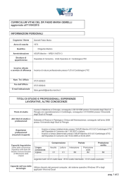 CURRICULUM VITAE DEL DR FABIO MARIA GEMELLI aggiornato