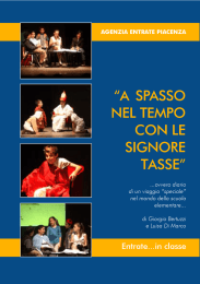 “A SPASSO NEL TEMPO CON LE SIGNORE TASSE”