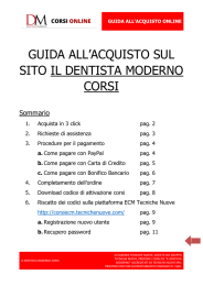 IL DENTISTA MODERNO CORSI - Accademia Tecniche Nuove