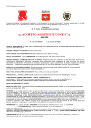 per : addetto assistente dentista