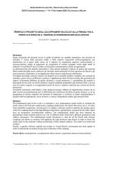 verifica e progetto degli accoppiamenti bloccati alla pressa