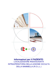 localizzazione radioguidata intraoperatoria della lesione occulta