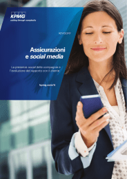 Assicurazioni e social media