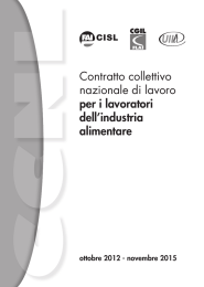 CCNL Industria Alimentare - Flai-Cgil