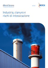 Brochure "Industria, cianuro e rischi di intossicazione"