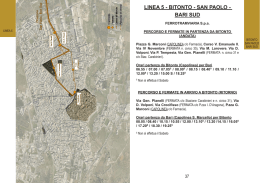 LInEA 5 - BITOnTO - SAn PAOLO - BARI SUD