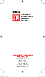 SINDACATO PENSIONATI CGIL MILANO