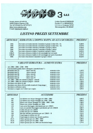 listino - IDM 3 Serrature casseforti serrande basculanti Palazzo