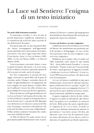 La Luce sul Sentiero: l`enigma di un testo iniziatico