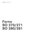 Forno BO 270/271 BO 280/281 - bsh
